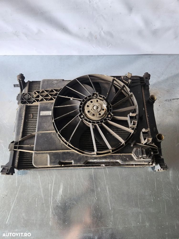 Grup Radiatoare Radiator Apa Clima Intercooler Termocupla Electroventilator Renault Megane 2 1.5 Dc - 4