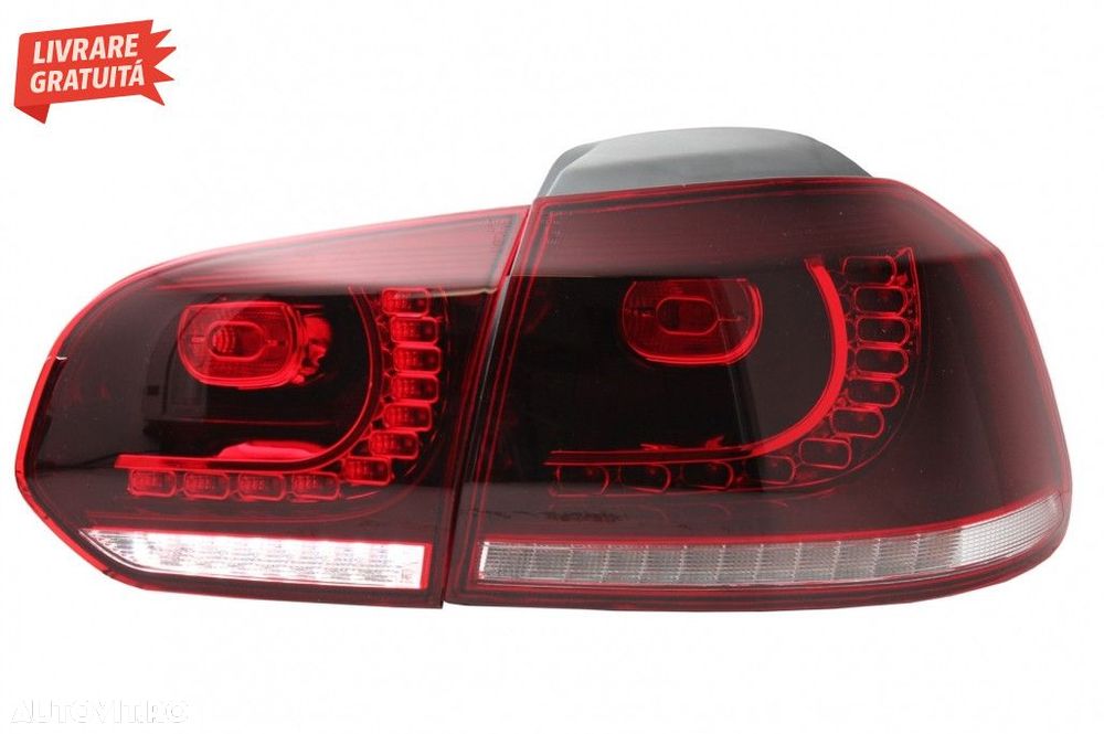 Stopuri Full LED VW Golf 6 VI (2008-2013) GTI R20 Design - 8