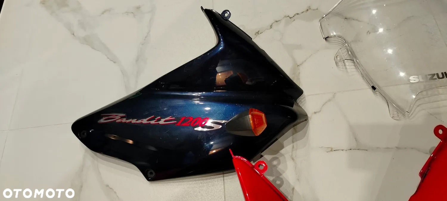 SUZUKI BANDIT 600 1200 OWIEWKA LAMPA STELAŻ BOCZEK - 5