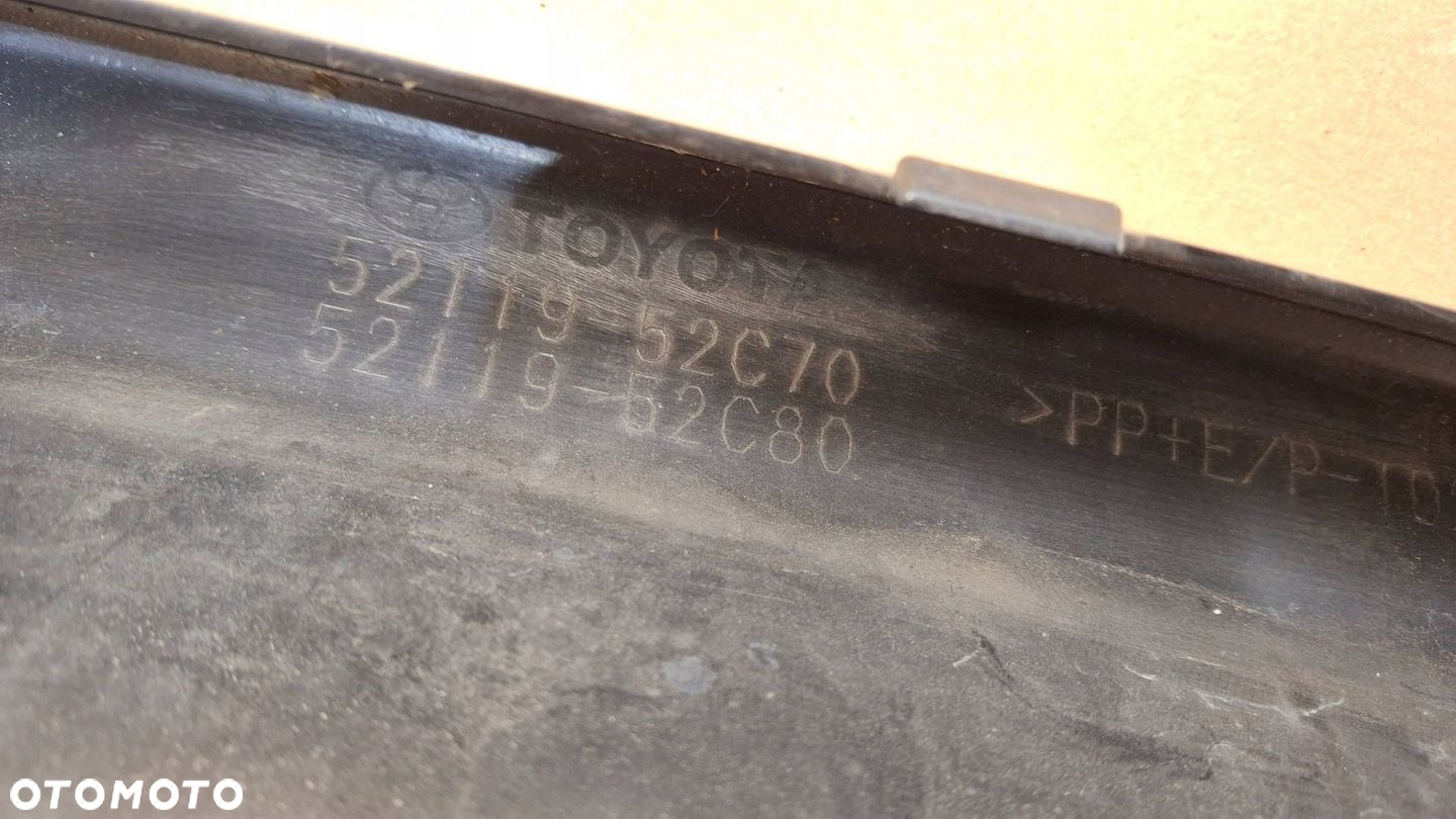 ZDERZAK PRZÓD PRZEDNI LISTWA TOYOTA YARIS IV 4 GR 52119-52C70 - 14