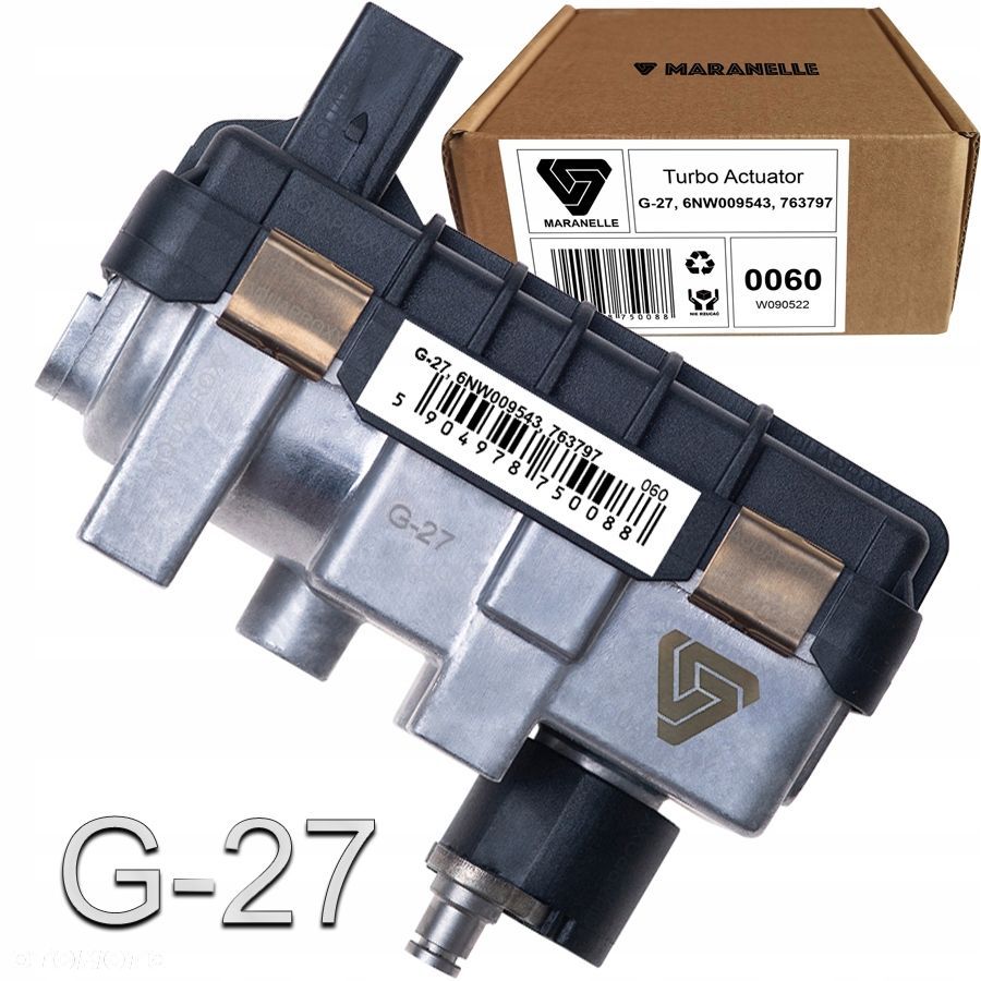 Nastawnik sterownik G-27 turbiny Volvo: C30 C70 S40 S60 S80 V50 V70 XC60 XC70 XC90 - 2.4 - 1