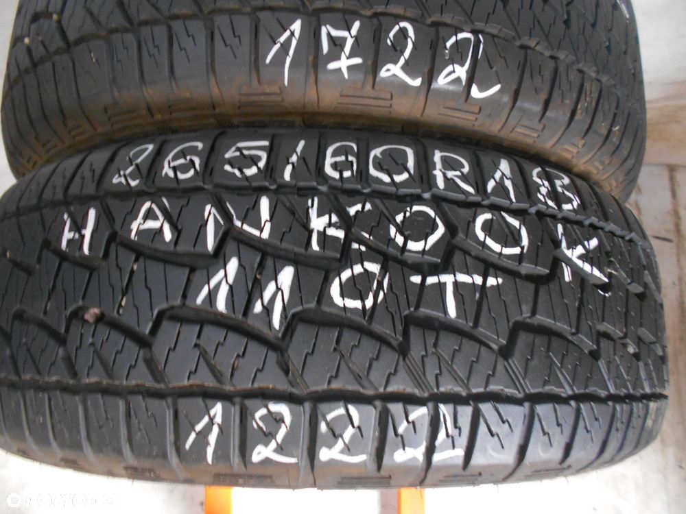 OPONY 265/60R18 HANKOOK DYNAPRO A/T M DOT 1722 9.4MM - 3