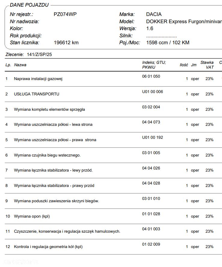 Dacia Dokker VAN - 35