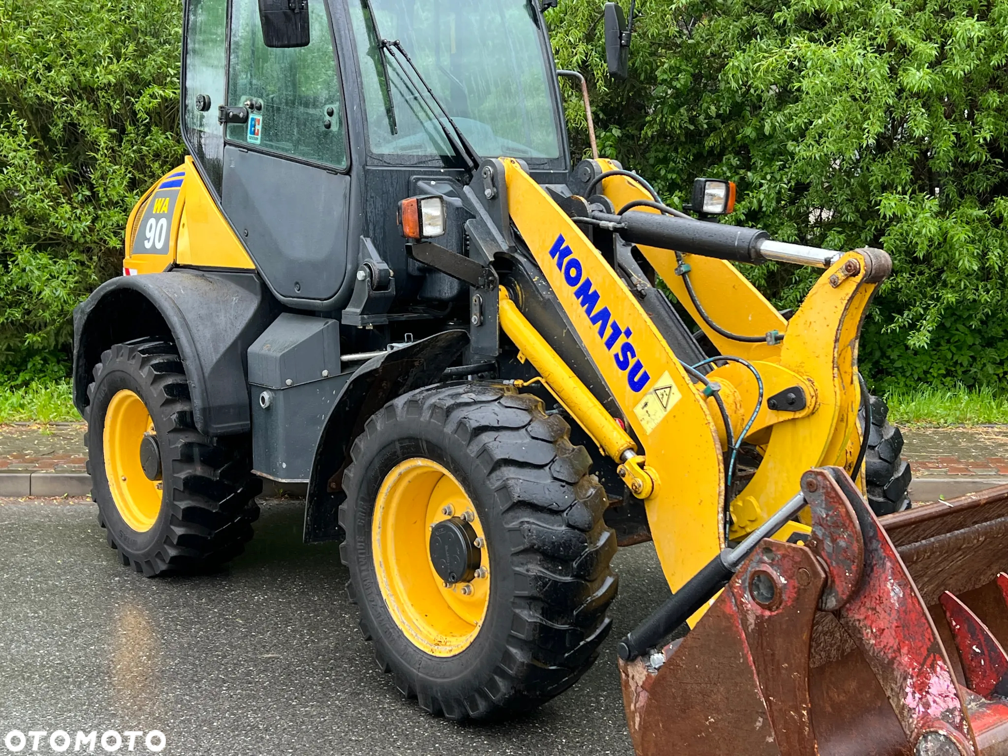Komatsu Ładowarka KOMATSU WA 90 STAN IDEALNY - 4