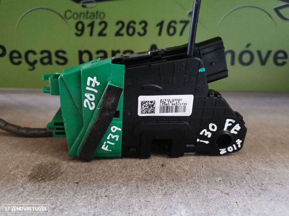 HYUNDAI I30 FECHADURA PORTA FRENTE ESQUERDA - F139 - 4