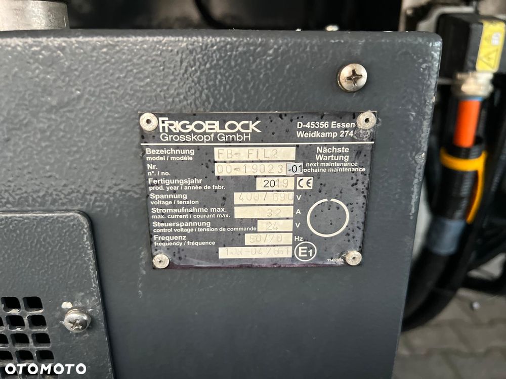 Mercedes-Benz ATEGO 1324 EURO 6 CHŁODNIA+DRZWI+WINDA+DRZWI BOCZNE FRIGOBLOCK BLOKADA MOSTU - 33