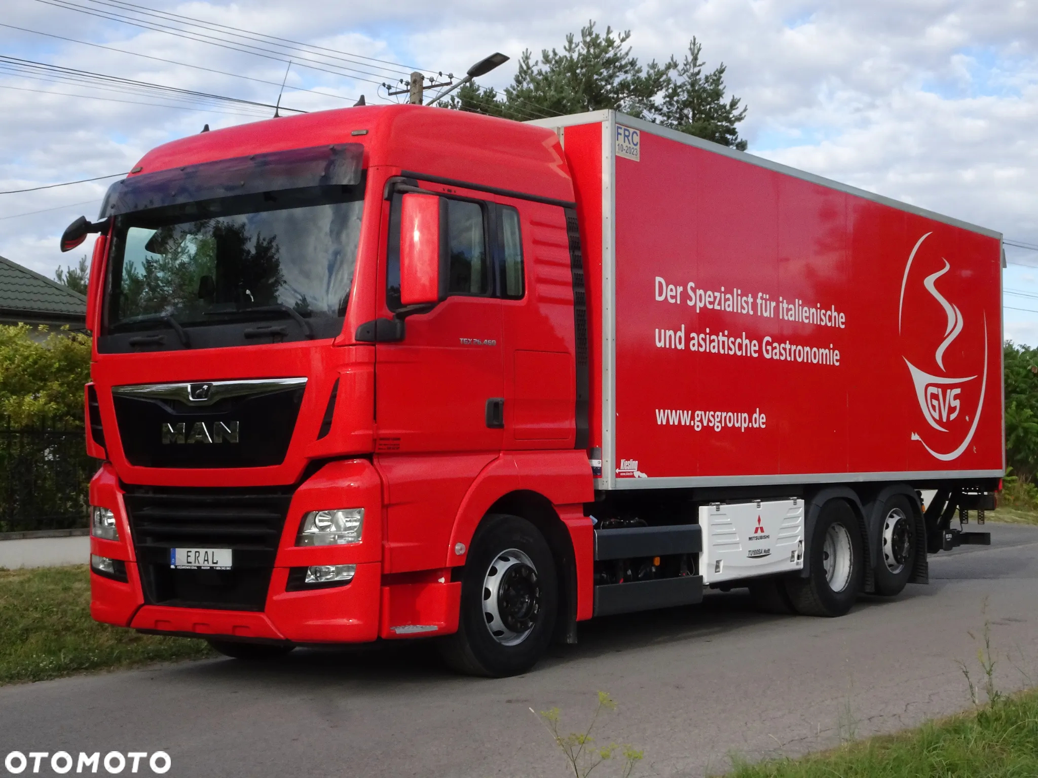 MAN TGX 26,460 Chłodnia Mitsubishi oś skrętna idealny stan - 2