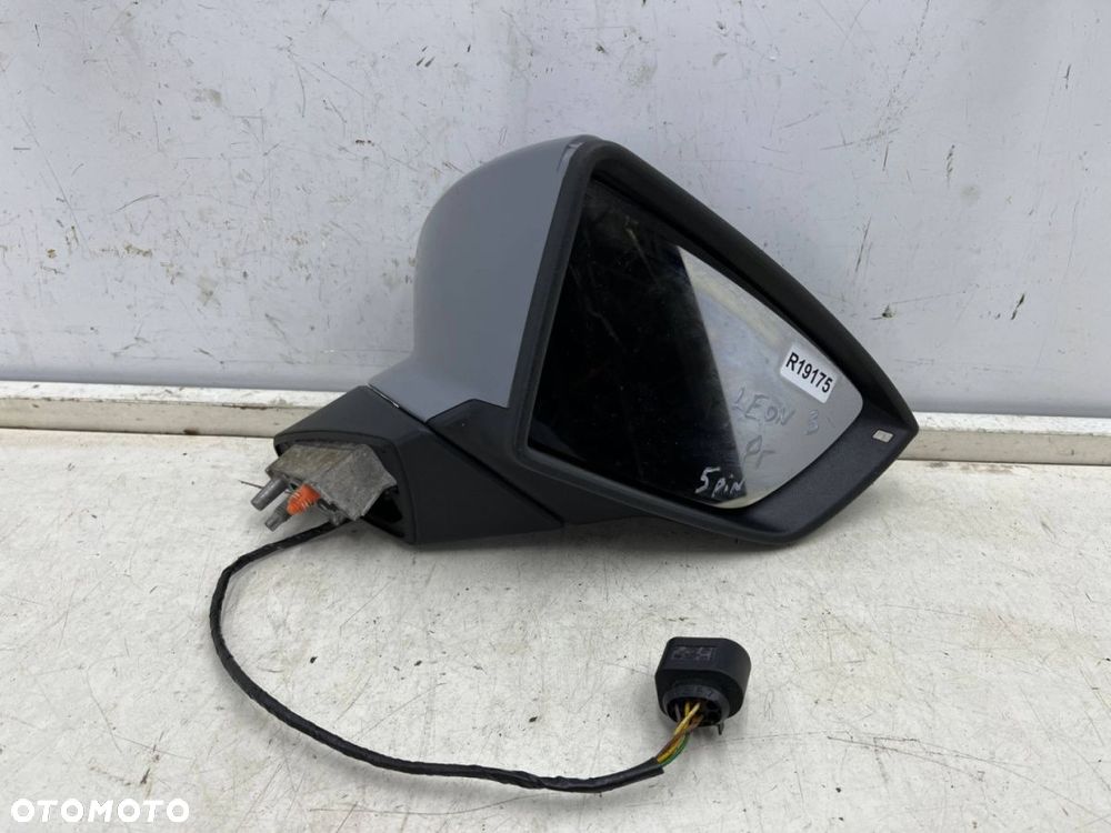 Lusterko Seat Leon 3 III 5f 12-20r. PRAWE elektryczne 5 pin EUROPA - 1