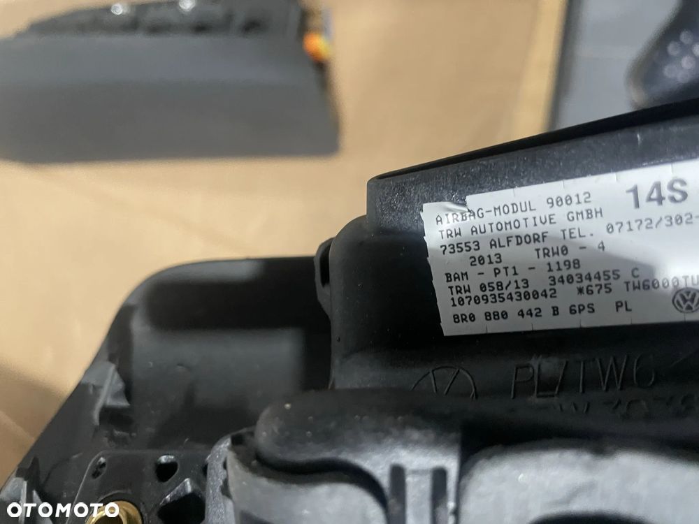 Audi Q5 8R lewa, prawa poduszka airbag fotela - 2