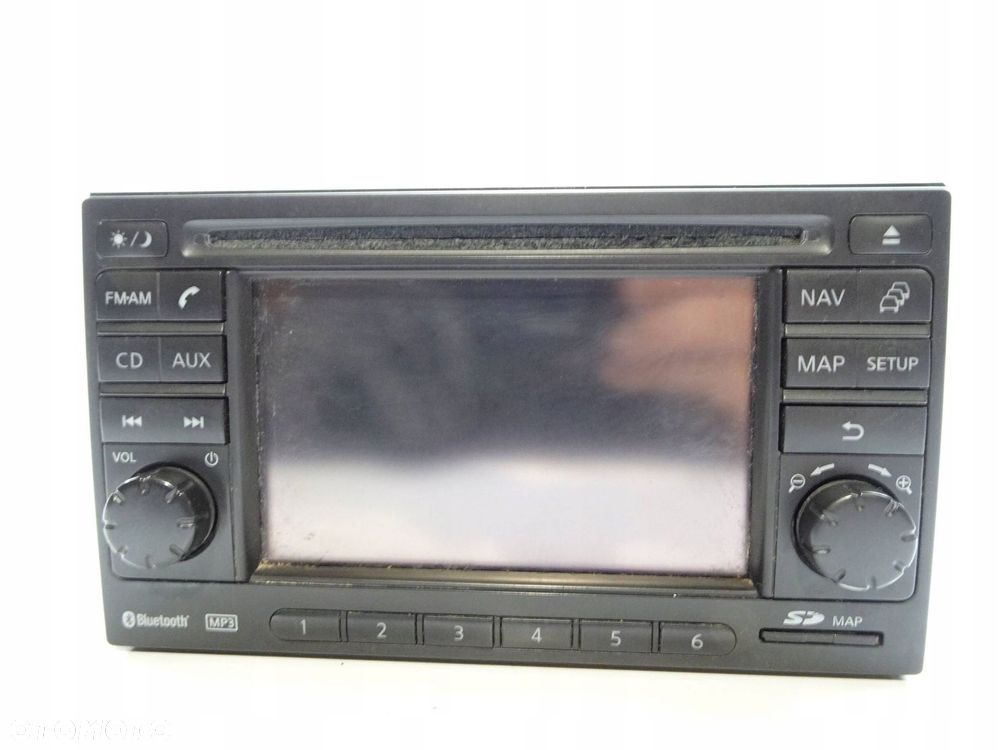 radio cd nissan qashqai j10 lift 10-13 r. - 3