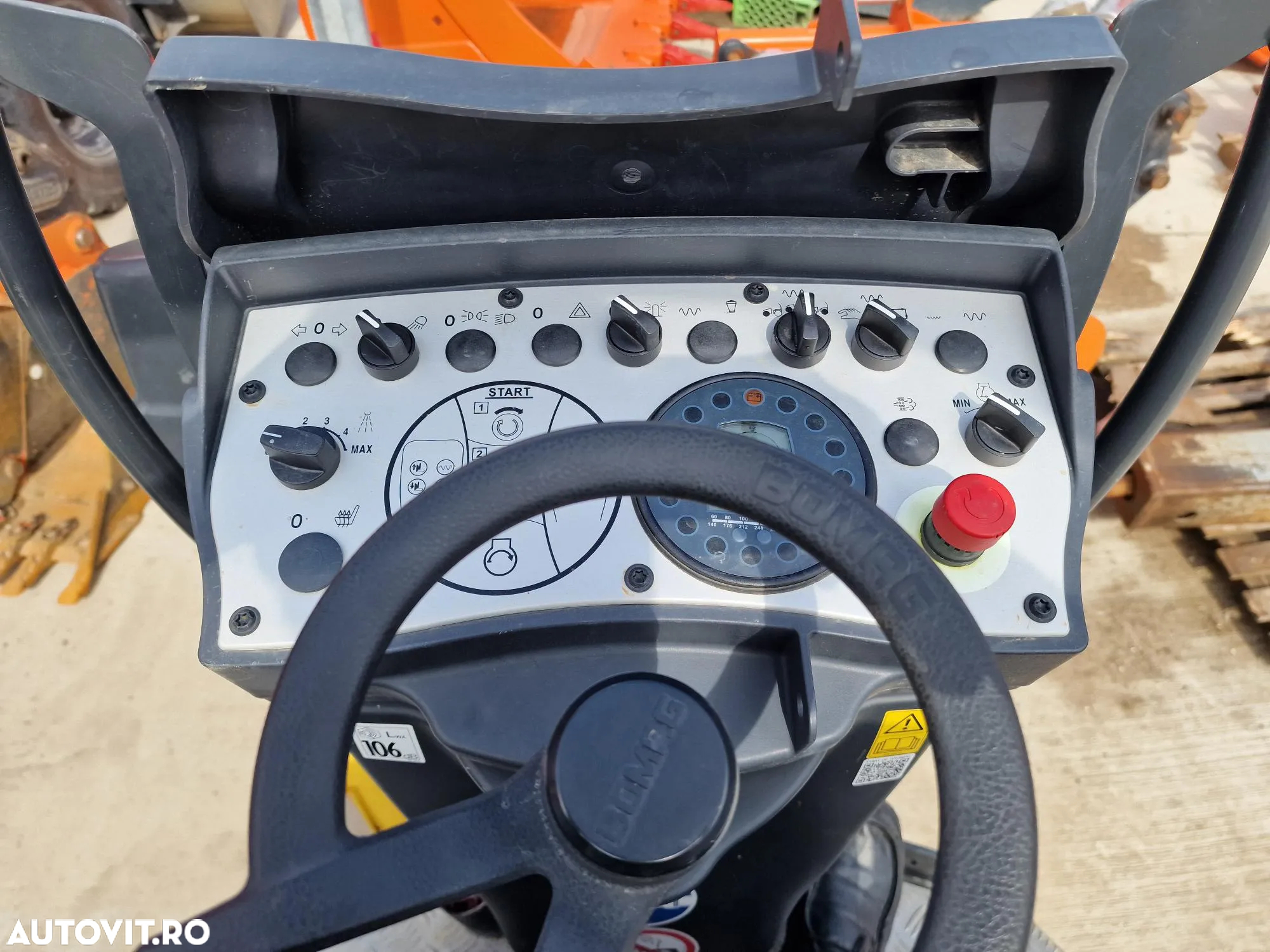 Bomag BG120, 2023, 93h, latime tambur 1,2m, Masa op 2,7t, motor Kubota, posibilitate leasing-31900 EUR+Tva - 8