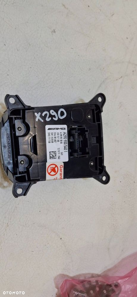 panel sterowania radia touchpad mercedes gt amg x290 a2909005401 - 3