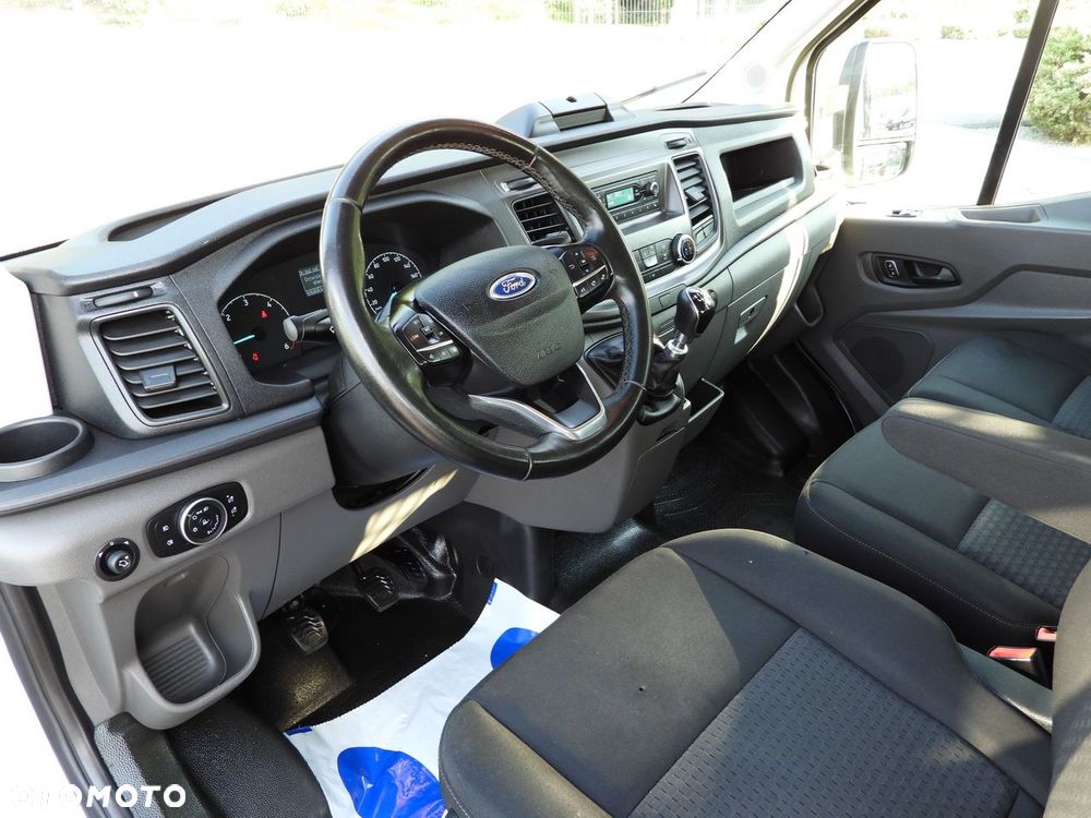 Ford TRANSIT SKRZYNIA PODWÓJNA KABINA DOKA 7 MIEJSC BLIŹNIACZE KOŁA KLIMATYZACJA  130KM - 3