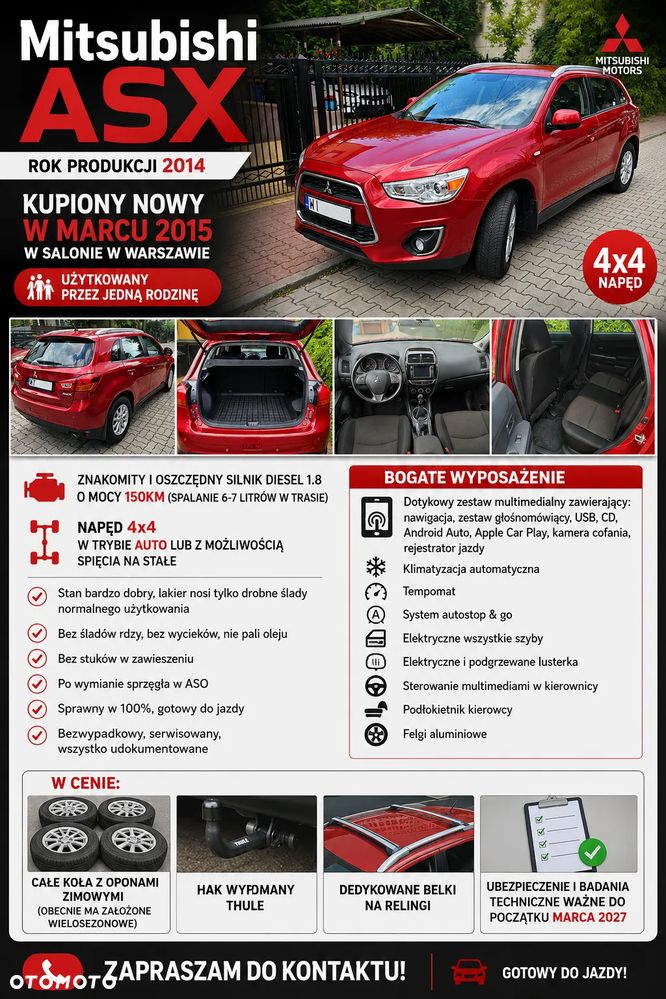 Mitsubishi ASX 1.8 DID Invite 4WD AS&G - 8