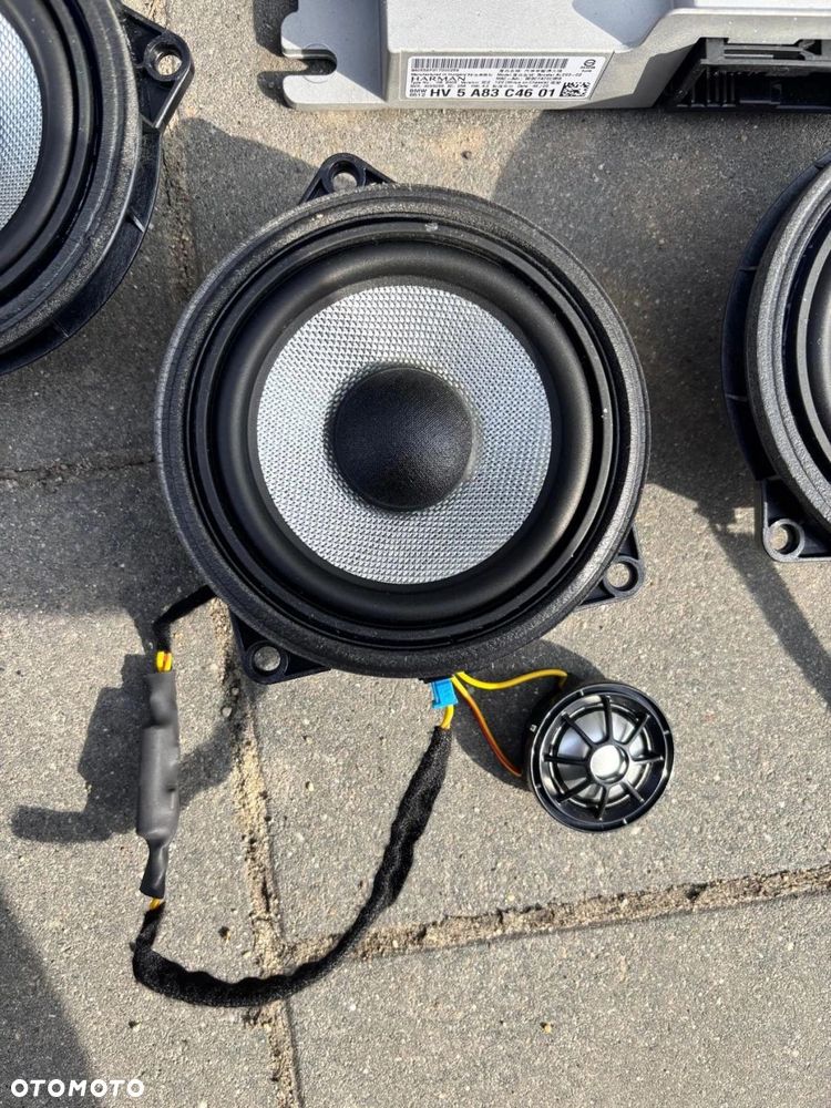 GŁOSNIKI BOWERS WILKINS ZESTAW WZMACNIACZ AUDIO SET BMW G70 KOMPLET - 12