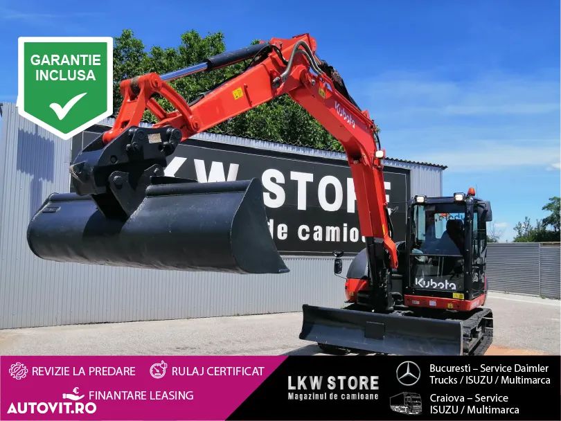 Kubota KX080-4A2 Excavator, TOP !!! - 2