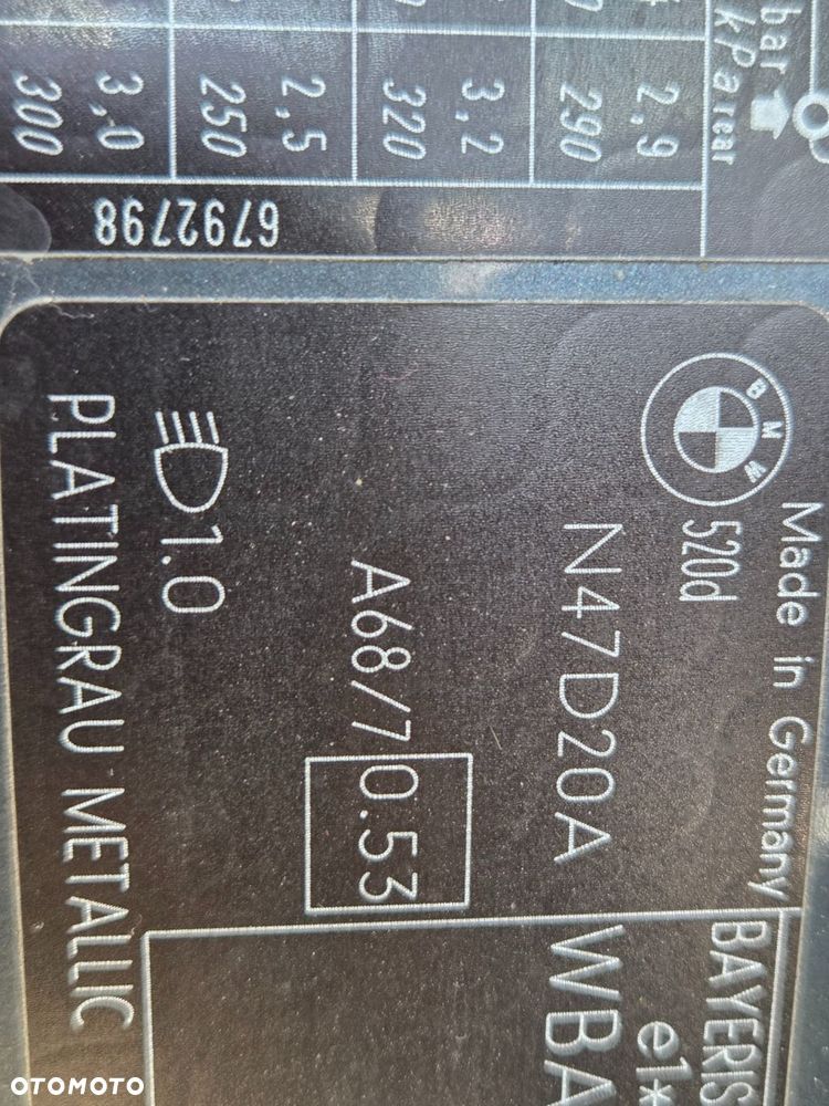 SILNIK BMW E60 E61 N47D20A 177 KM - 2