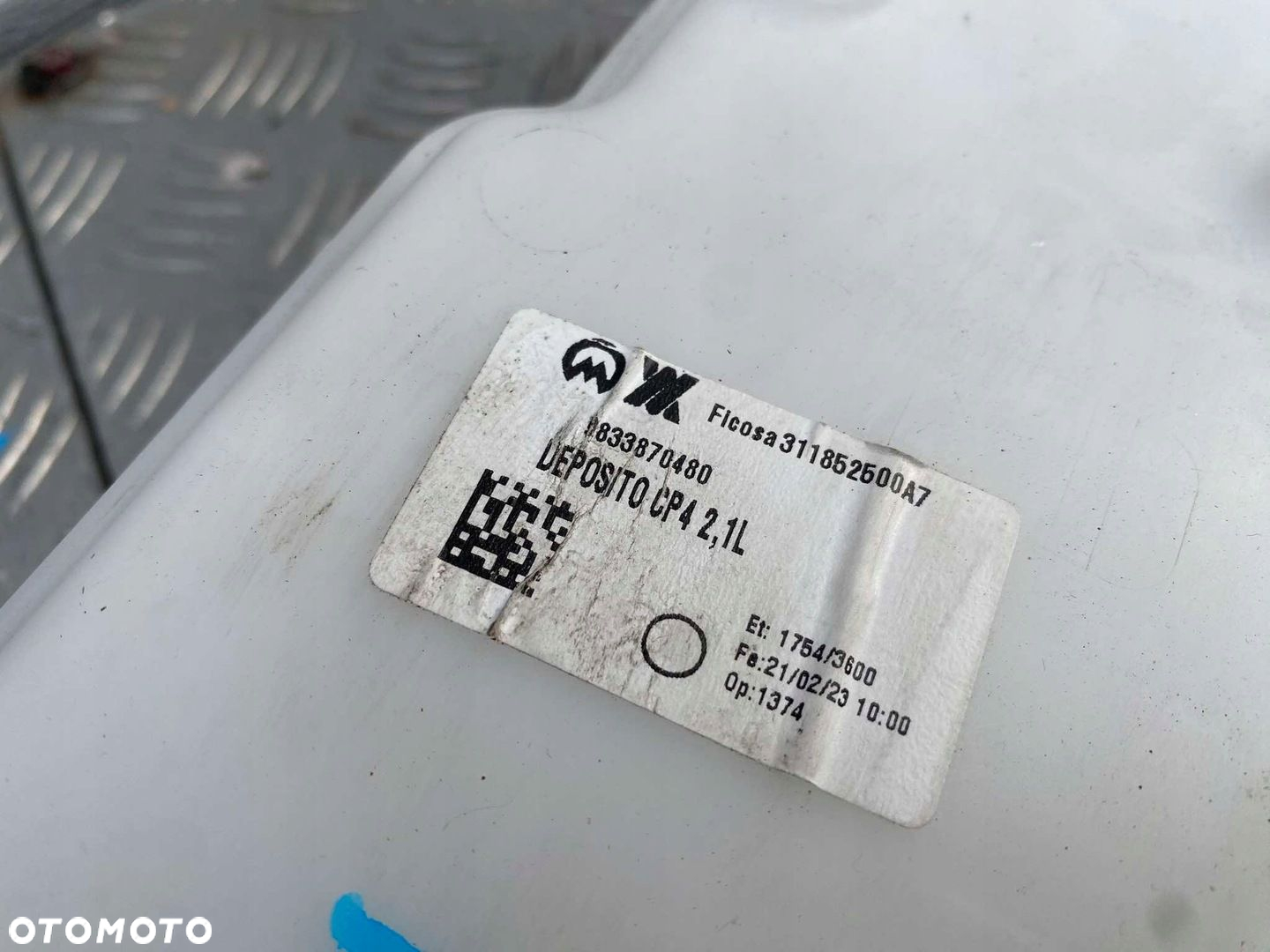 CITROEN E-C4 C4 III ZBIORNIK SPRYSKIWACZY 2023R 9833870480 - 5