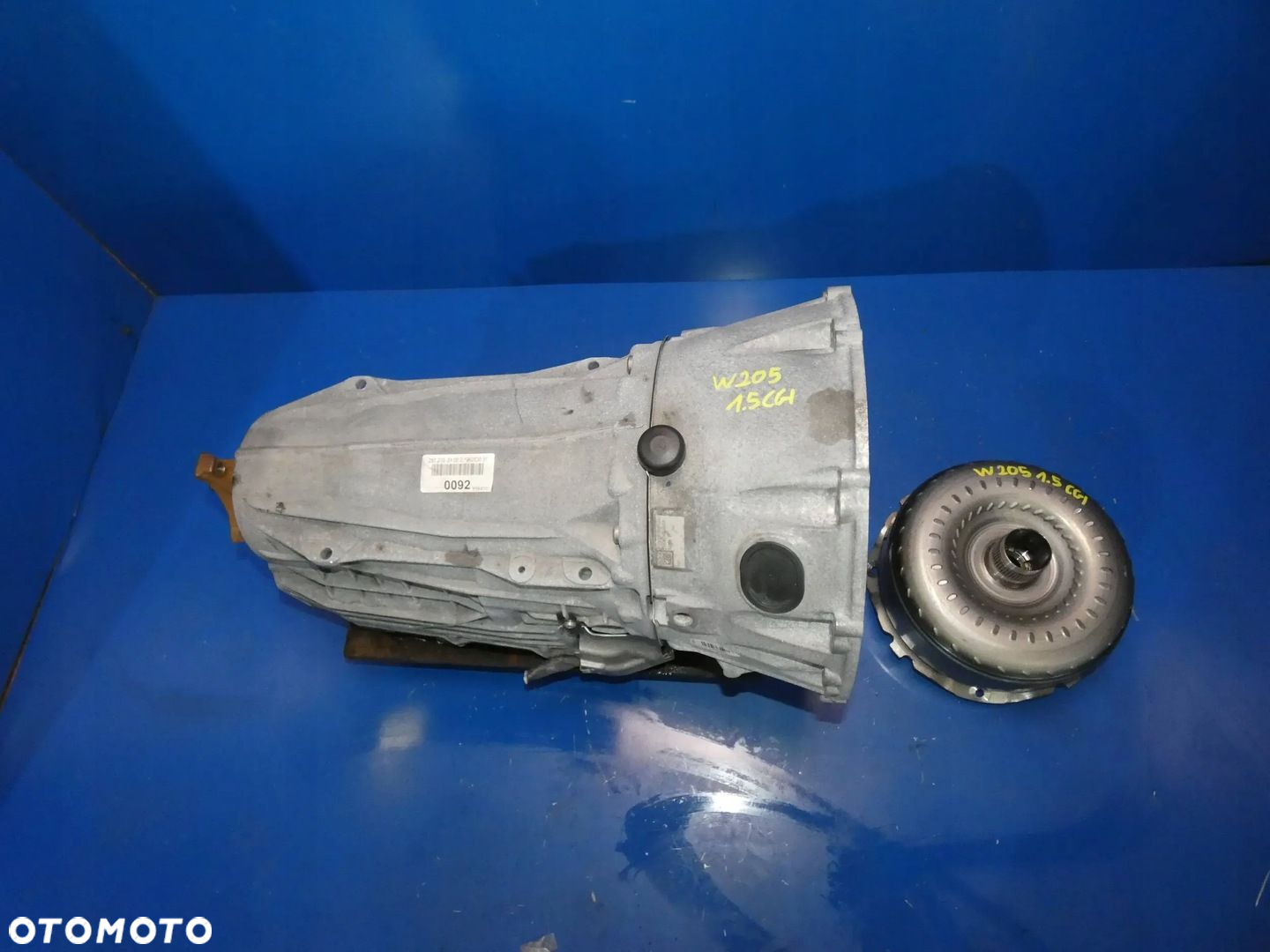MERCEDES C KLASA C205 W205 1.5 CGI SKRZYNIA BIEGÓW AUTOMATYCZNA  SPRZĘGŁO - 3