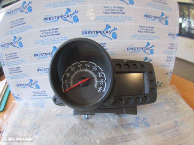 Quadrante 95127107 CHEVROLET SPARK FASE 1  2012 1.0I 68CV 5P VERMELHO KM/H DIGITAL - 1