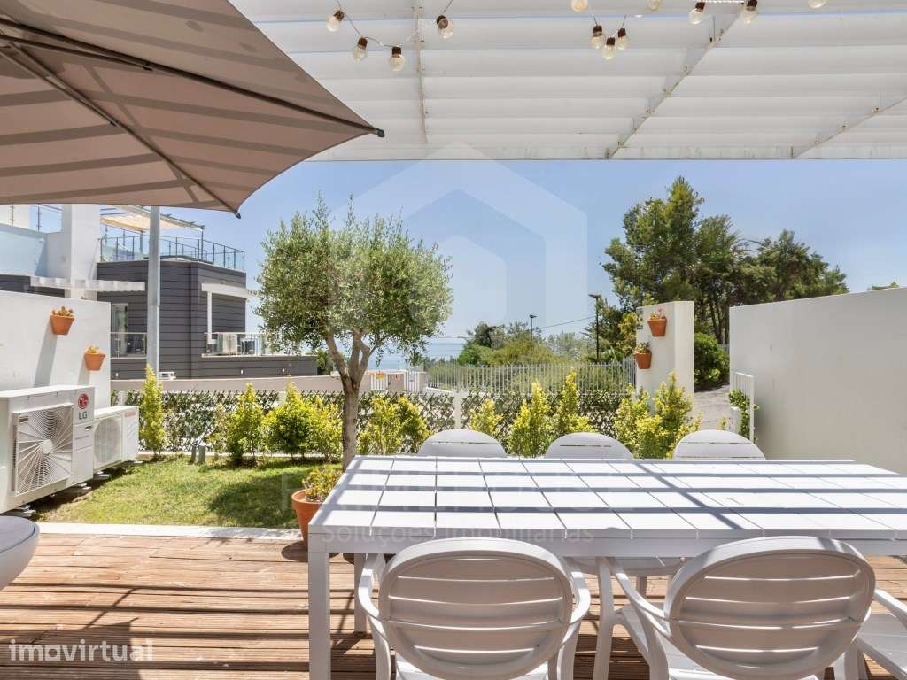 Apartamento T1+1 com jardim e vista para o mar no Condomínio Jardin... - Grande imagem: 3/45