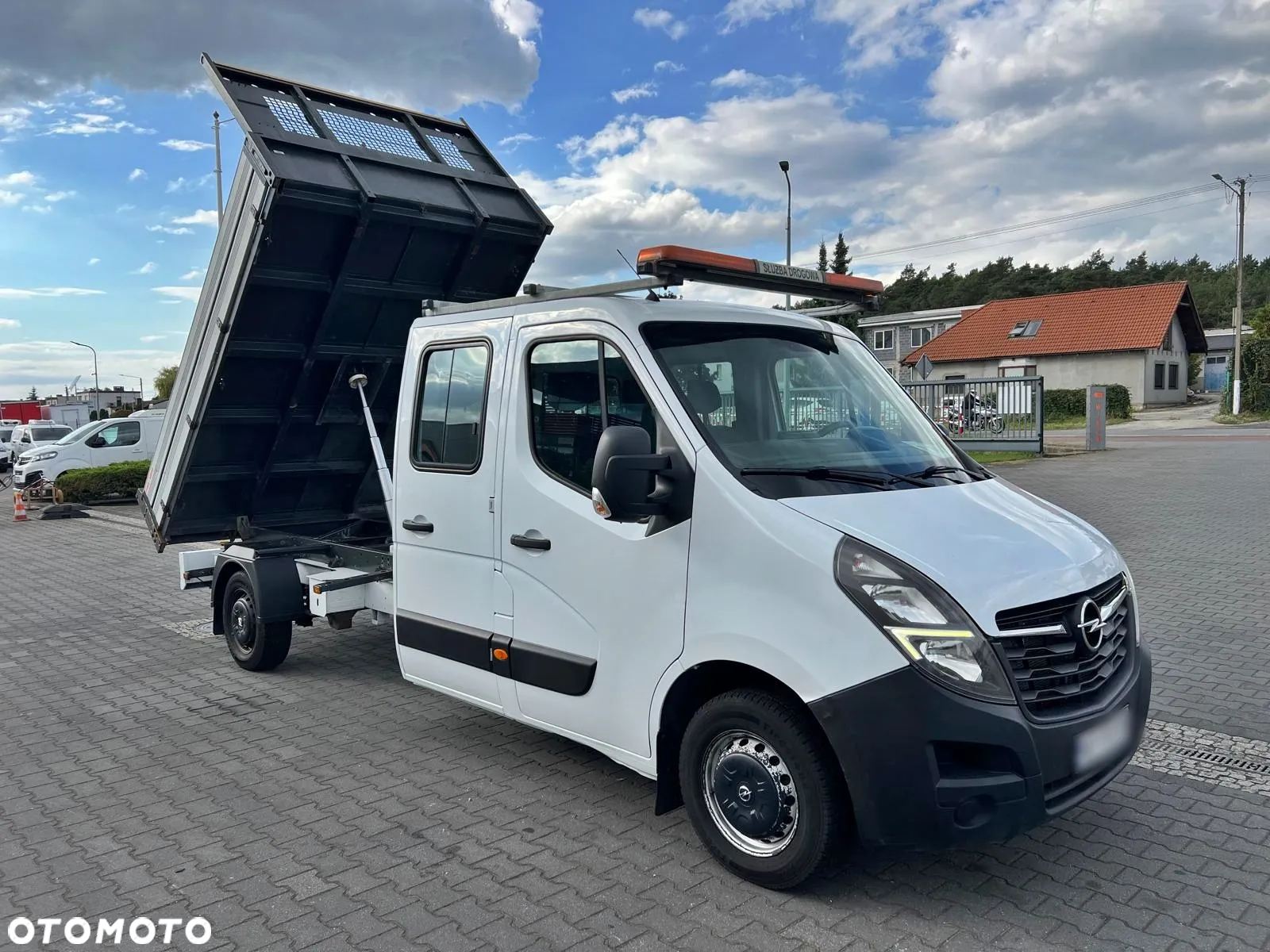 Opel Movano Doka Brygadówka 6-miejsc Kiper Wywrotka Salon PL - 4