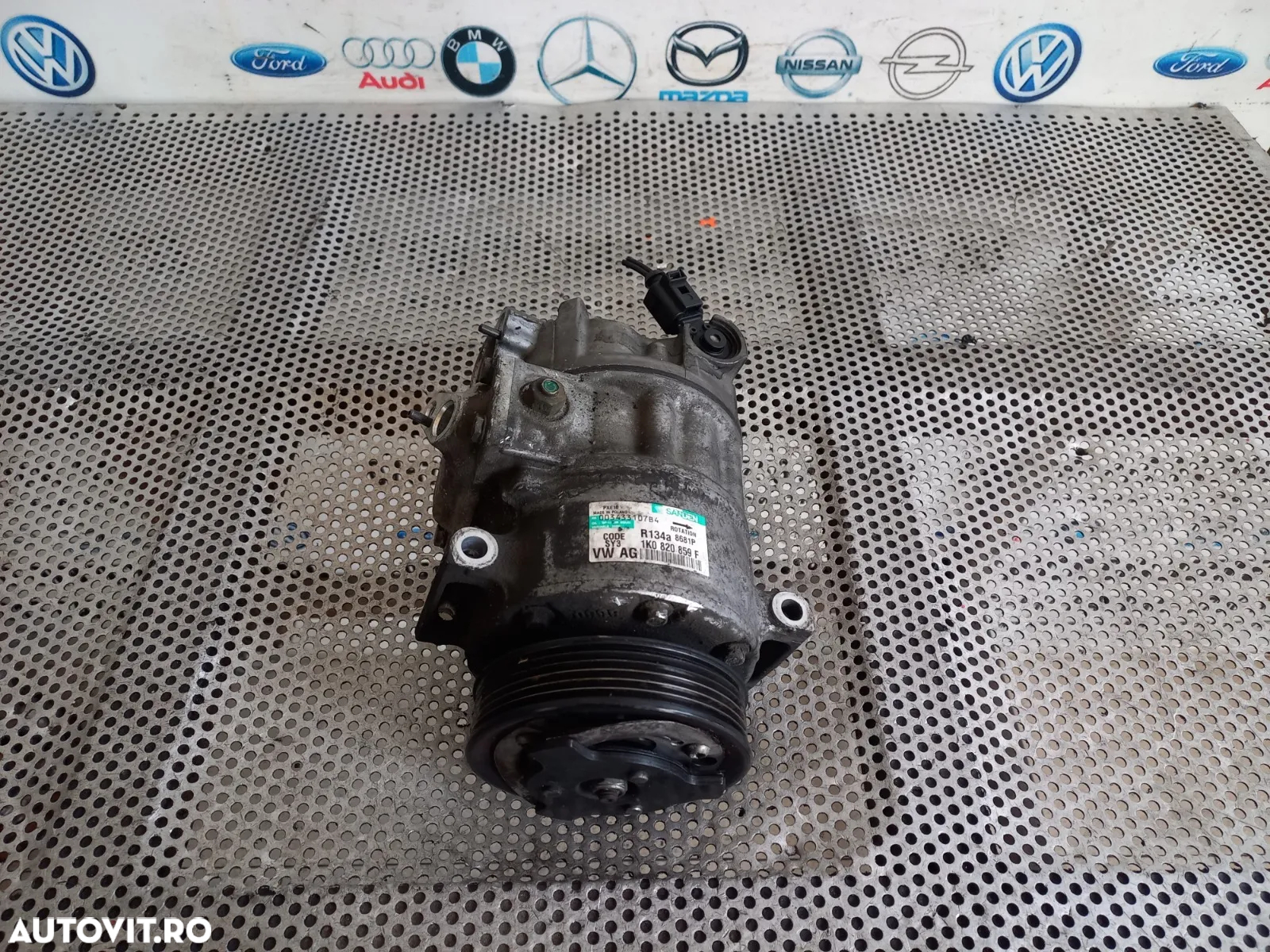 Compresor Clima Vw Seat Skoda 1.9 Tdi Motor BLS Golf 5 Touran Jetta Passat Octavia Leon Altea Etc. - 2