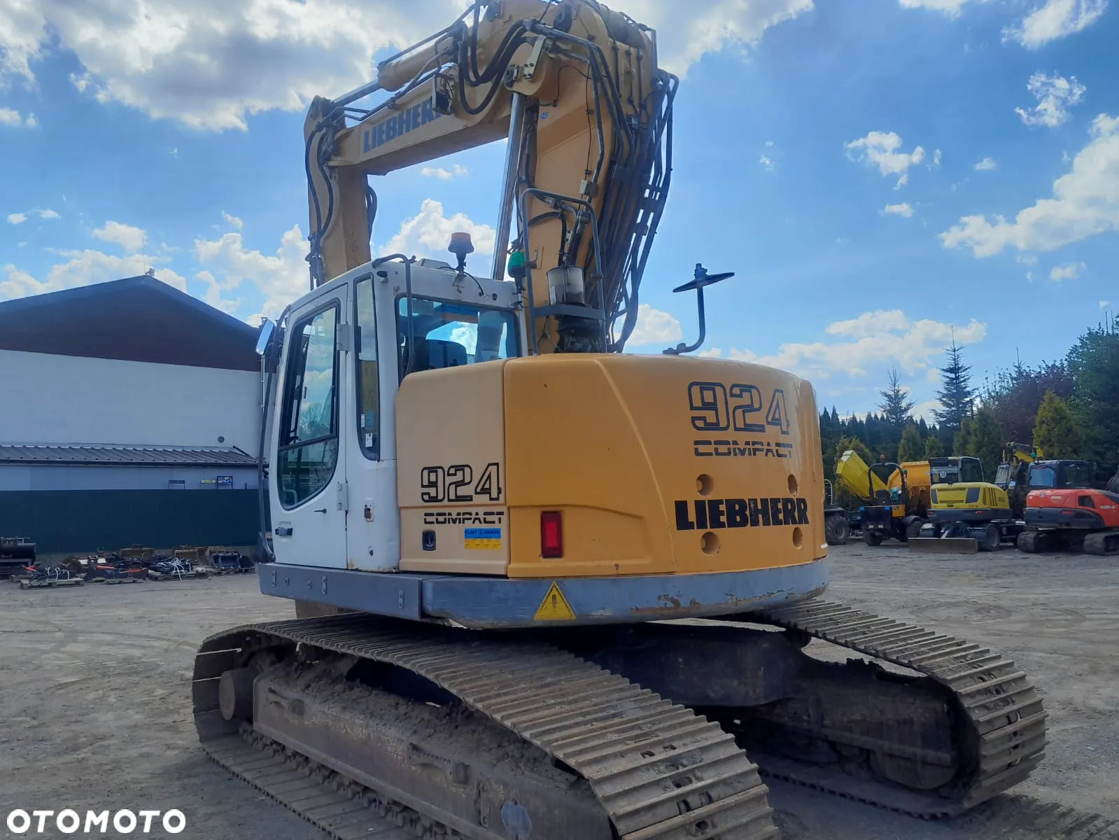 Liebherr R924 Litronic Compact, ramię 3x łamane, Klima, bez DPF - 14
