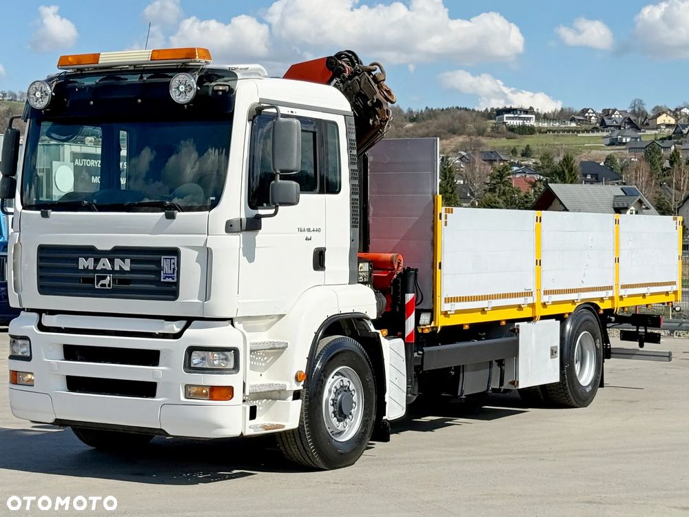 MAN TGA 18.440 * SKRZYNIA 6,50 m * PK 16502 + PILOT / 4x4 * STAN BDB - 4