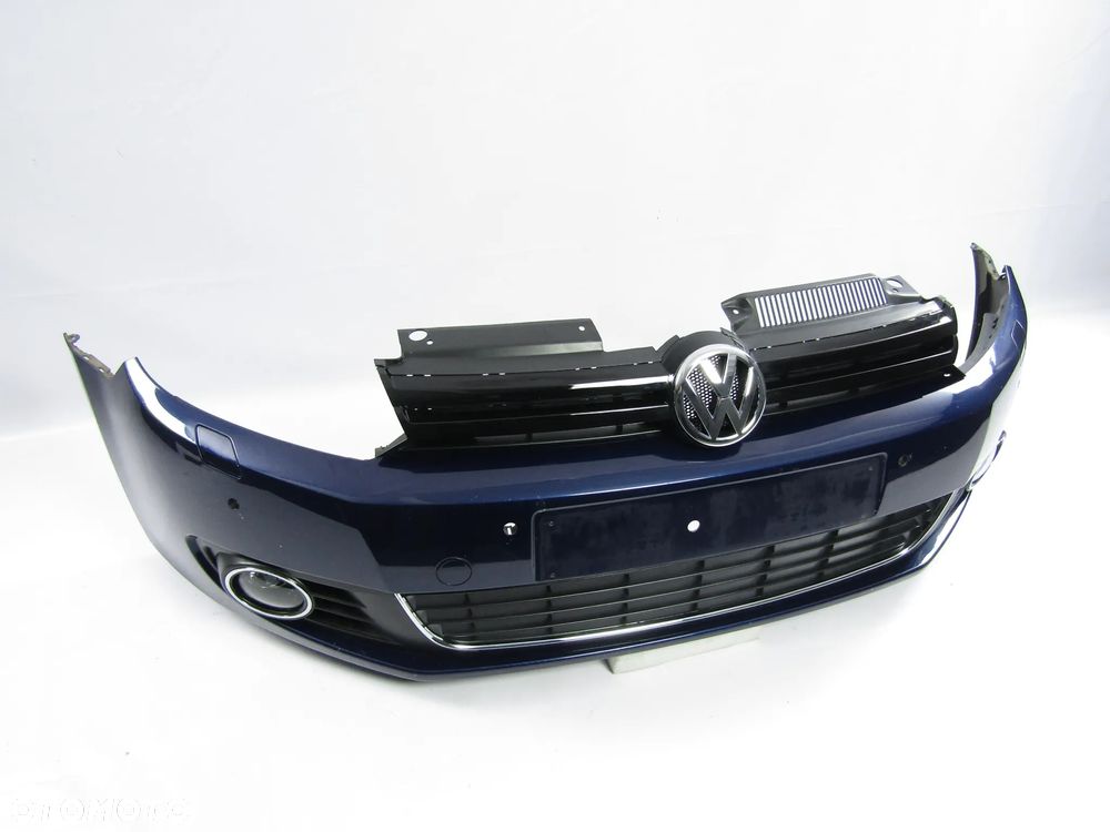 Zderzak przedni VW Golf 6 Hatchback Spryskiwacze / Pdc-4 Lakier LC5B - 14