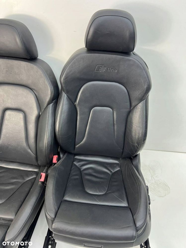 Komptel foteli z boczkami coupe s-line ELEKTRYCZNE Audi A5 8T 8F GRZANE - 3