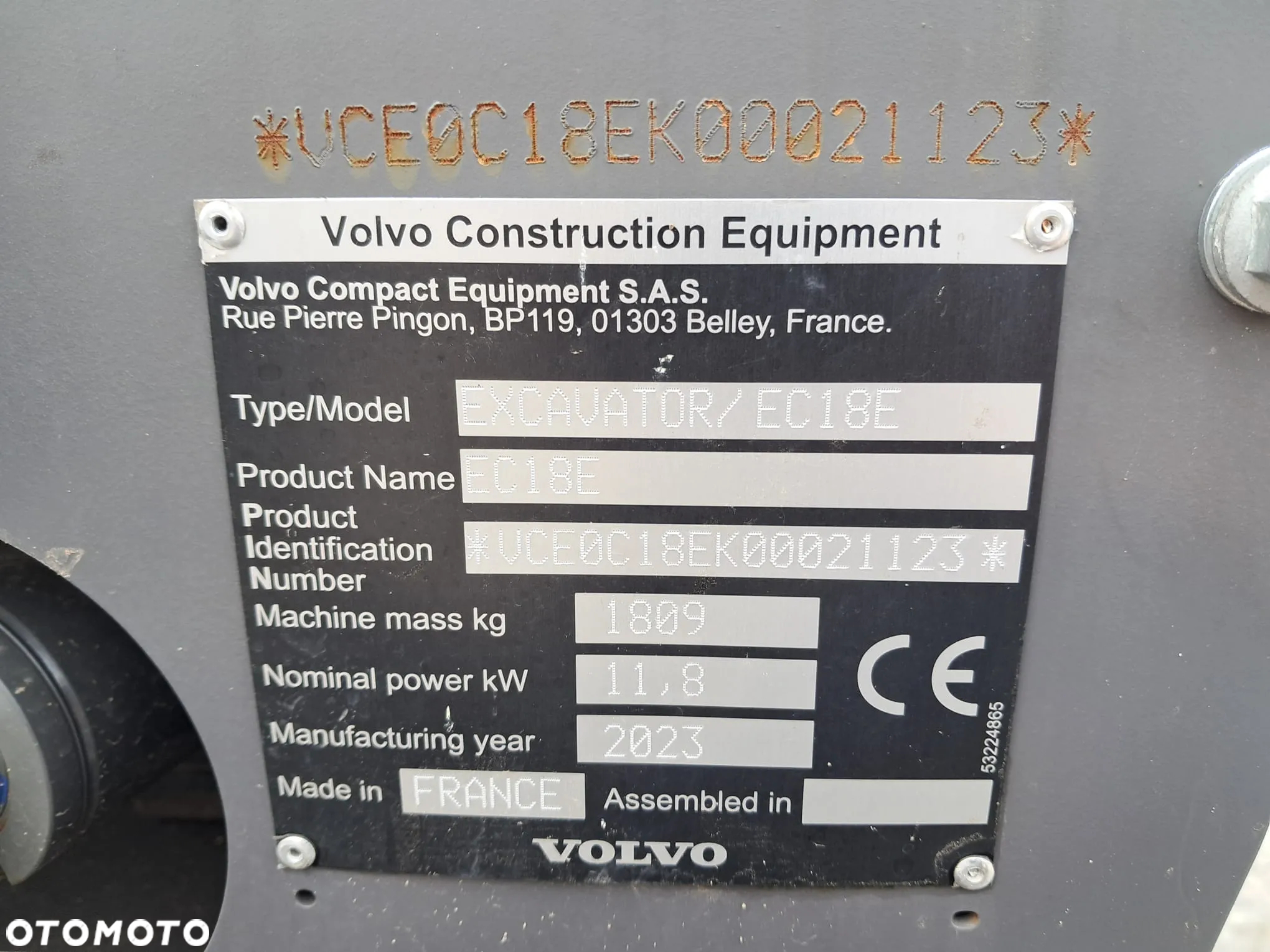 Volvo EC18E - 2
