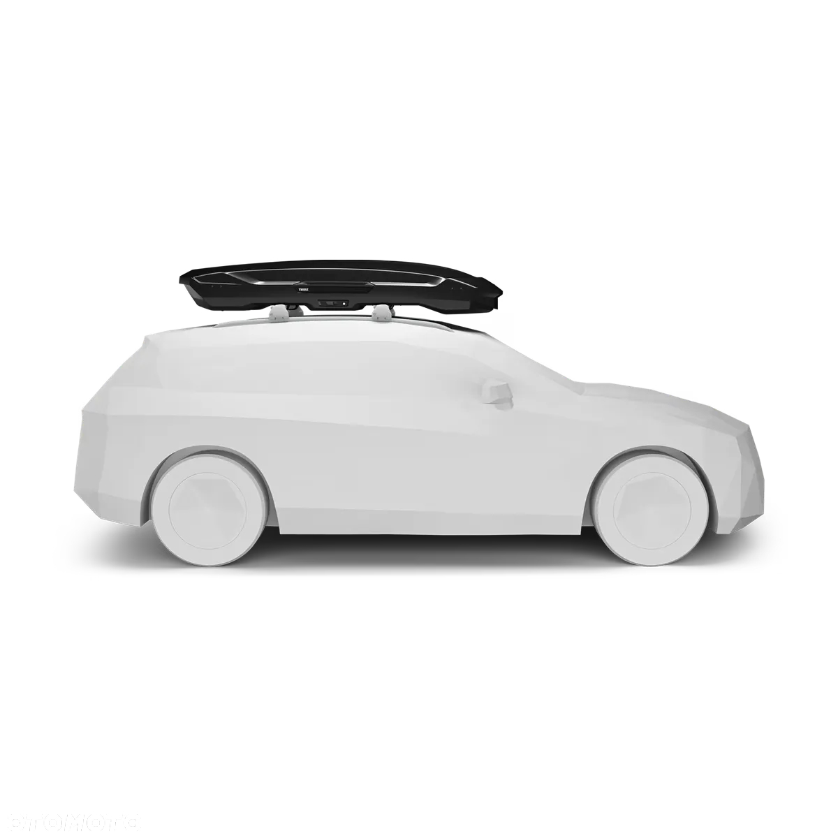BOX DACHOWY THULE MOTION 3 XXL LOW BLACK GLOSSY Z CZARNYM POŁYSKIEM 450 L - 4