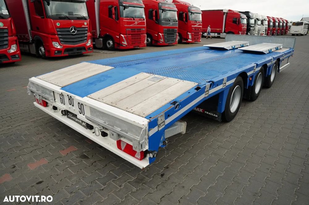 Faymonville MAXTRAILER REMORCA 7,5 M / LĂȚIRE / MTA: 26 TONE / PUNȚĂ DE DIRECȚIE / - - 12