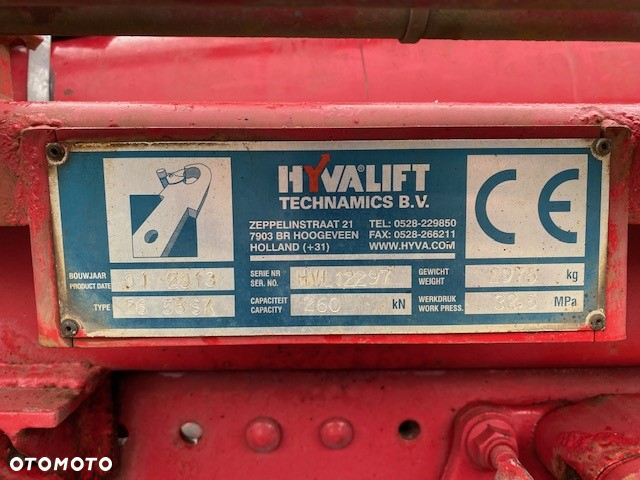 Mercedes-Benz ACTROS 4144 8X4 EURO 5, HAKOWIEC HYVA LIFT 26.58 - 19