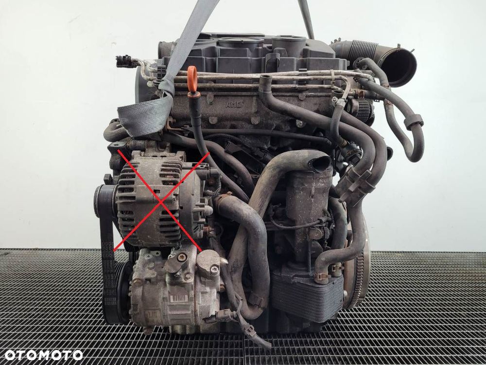 SILNIK KOMPLETNY BMM 2.0 TDI 140 VW TOURAN I BRAK ALTERNATORA - 9