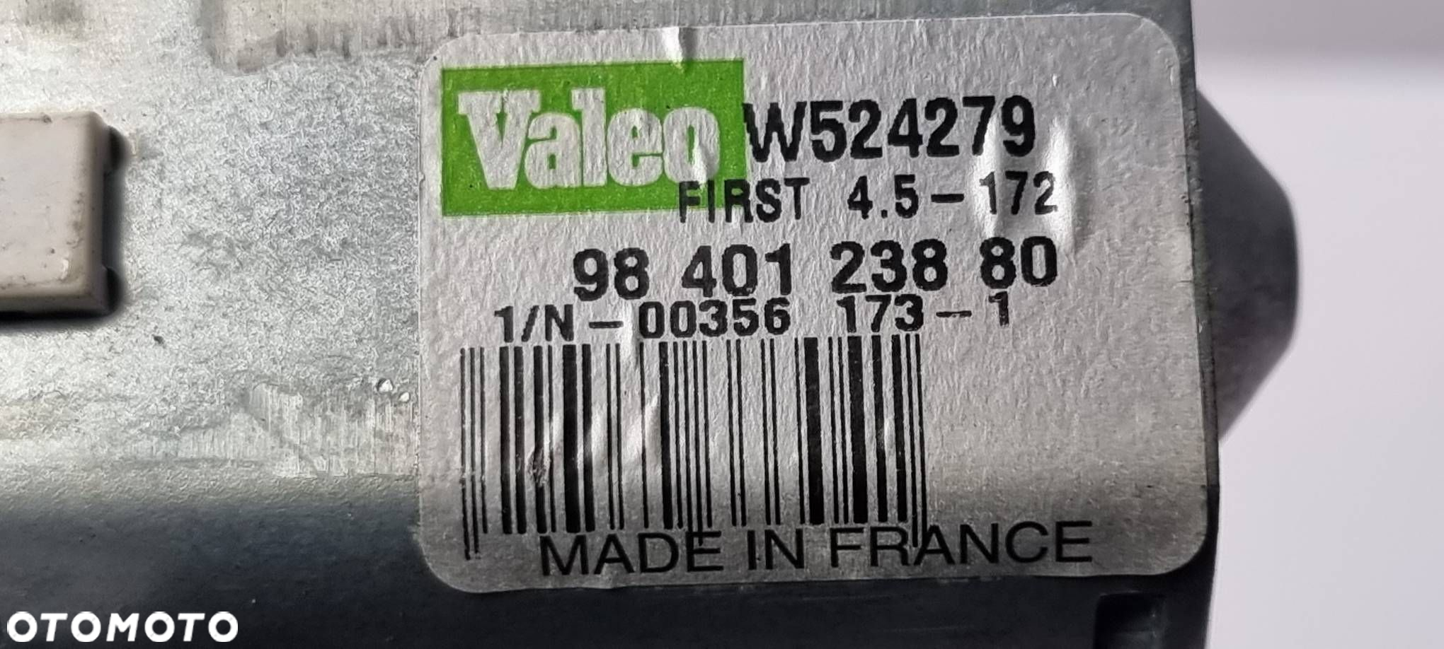 MECHANIZM WYCIERACZEK TYŁ CITROEN BERLINGO III 9840123880 - 5