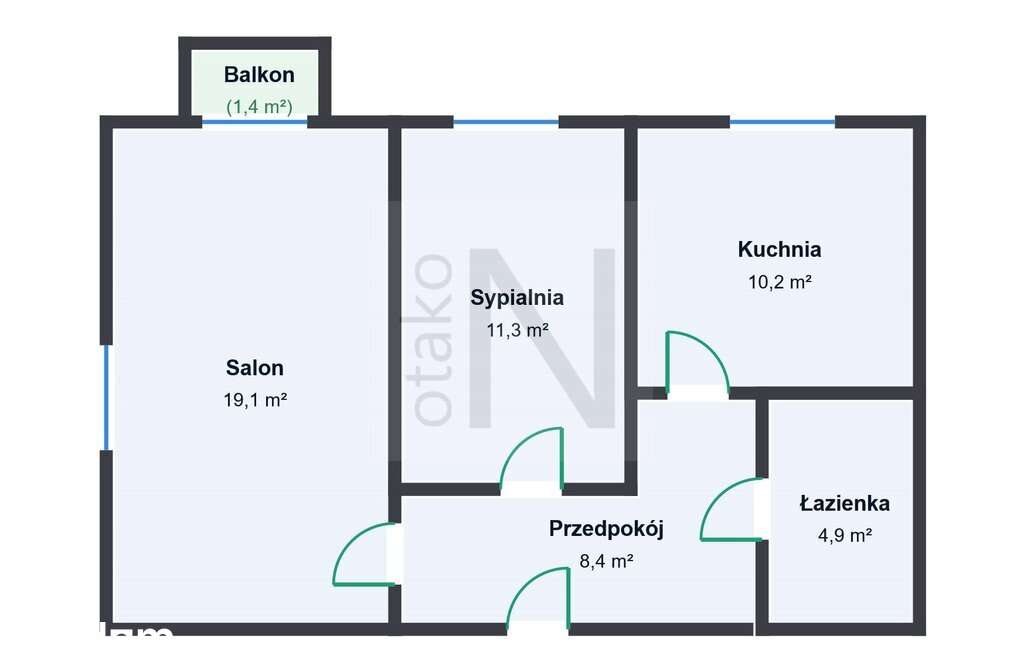 Apartamento T1, 40 m²
