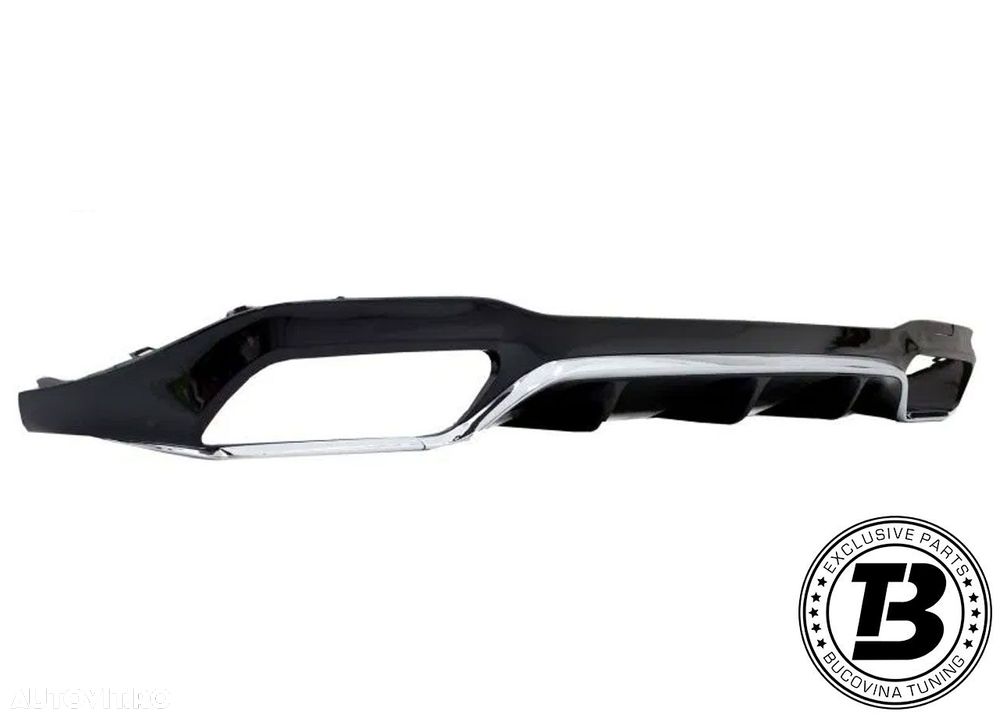 Difuzor Bara Spate cu Ornamente compatibil cu Mercedes E Class W213 E63 Design - 4