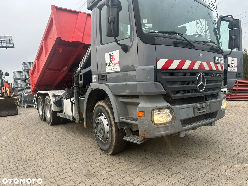 Mercedes-Benz Actros 2632 4 x 6 +HDS HIAB 122 CL Wywrotka - 9