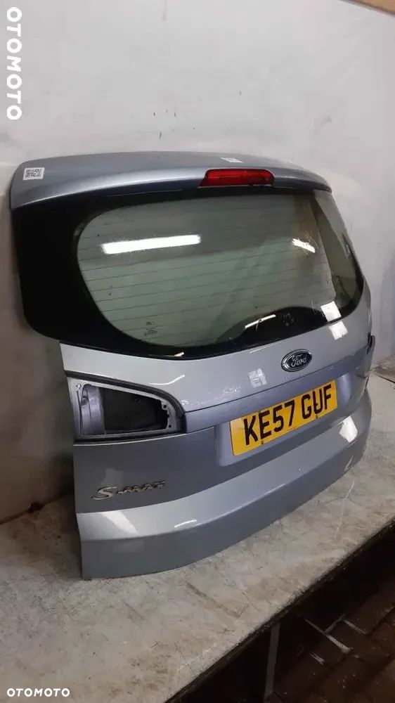 / KLAPA TYŁ TYLNA BAGAŻNIKA DO FORD S-MAX 86 BŁĘKITNA - 4