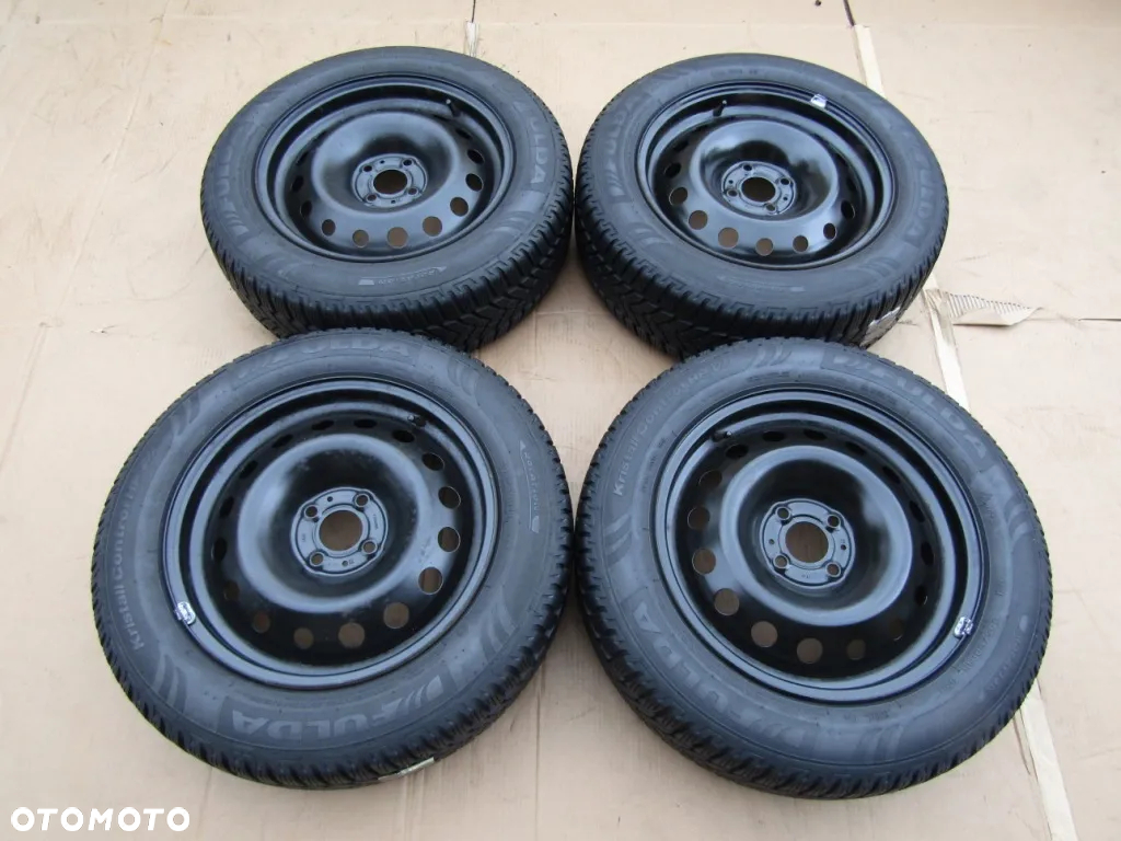 4x Felgi Koła 16 Renault Clio IV Captur + Opony Zimowe 205/60 16 Fulda - 3