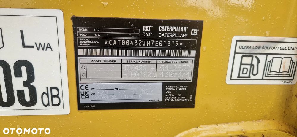 Caterpillar 432 - 7