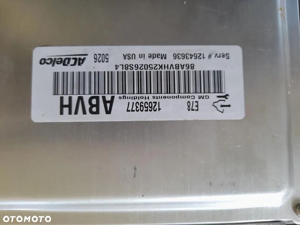 Zestaw startowy Opel Mokka 1.6 A16XER Europa - 6