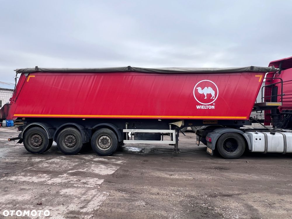 Wielton WYWROTKA 39m3 / HAMULCE TARCZOWE / PODNOSZONA OŚ / 2017 ROK !! - 8