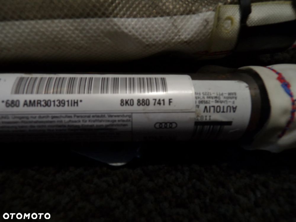 AUDI A4 B8 KURTYNA POWIETRZNA LEWA AIRBAG RAF-AUTO CZĘŚCI 8K0880741 - 2