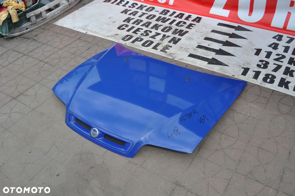 fiat albea maska kolor 451 nr 418 WYSYŁKA - 3