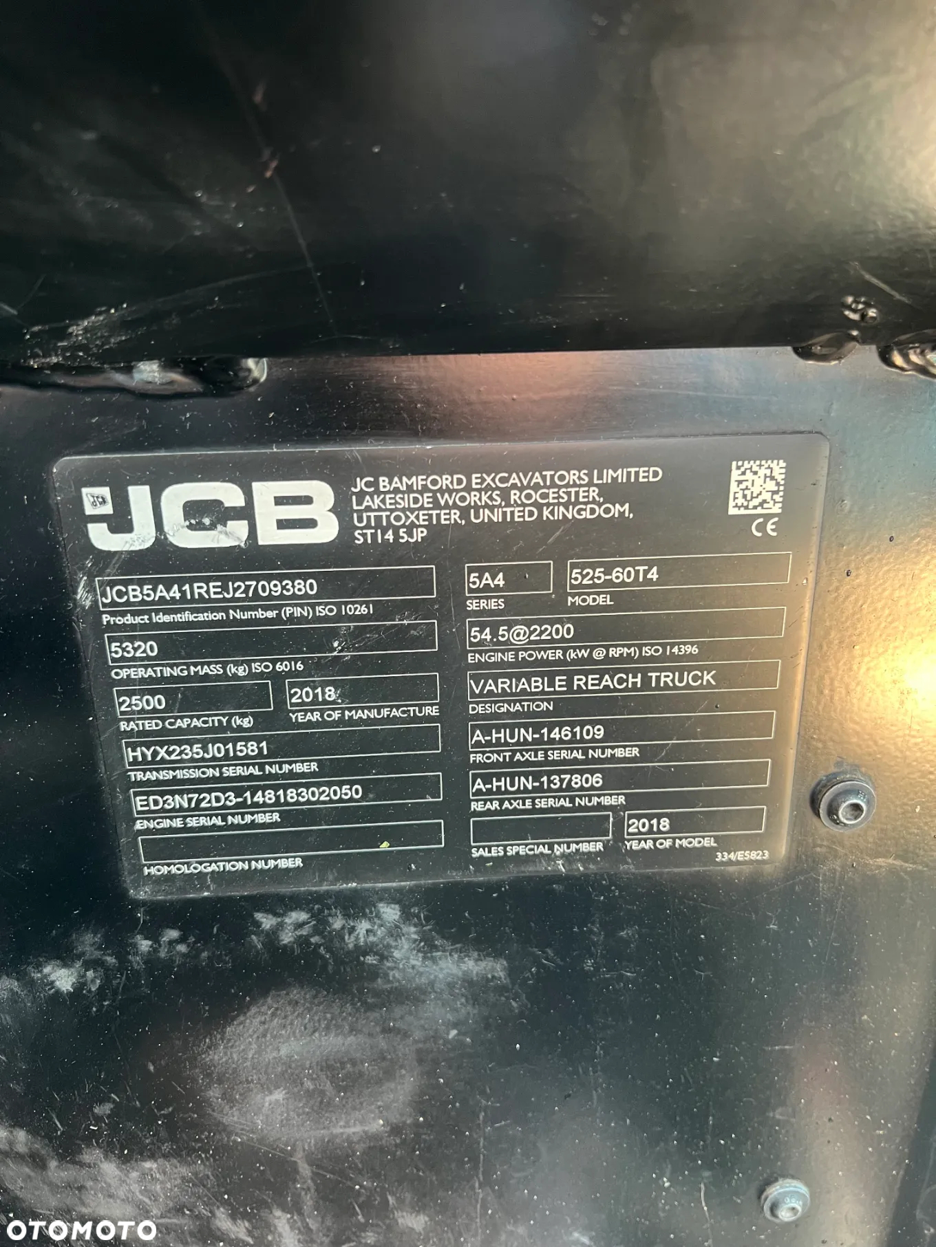 JCB 525-60,1200 MTH!,gwarancja mth,jak nowa,unikat - 7