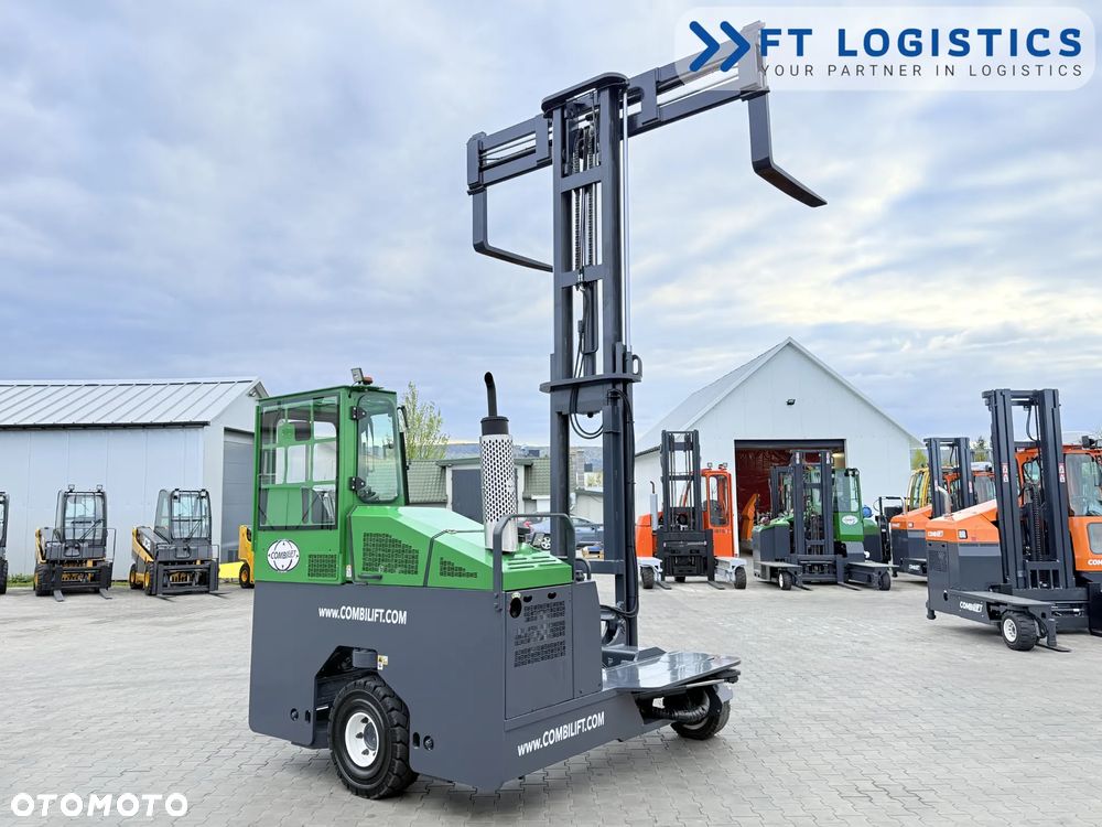 Combilift WÓZEK CZTEROKIERUNKOWY - WIELOKIERUNKOWY | COMBILIFT C4500 | DIESEL | DUPLEX 4250MM | SZEROKI POZYCJONER WIDEL | WOLNY SKOK | NOWE OPONY | PO SERWISIE | STAN IDEALNY | Szeroka oferta wózków czterokierunkowych i bocznych, dopasowanych do różnorodnych potrzeb i zastosowań - 36