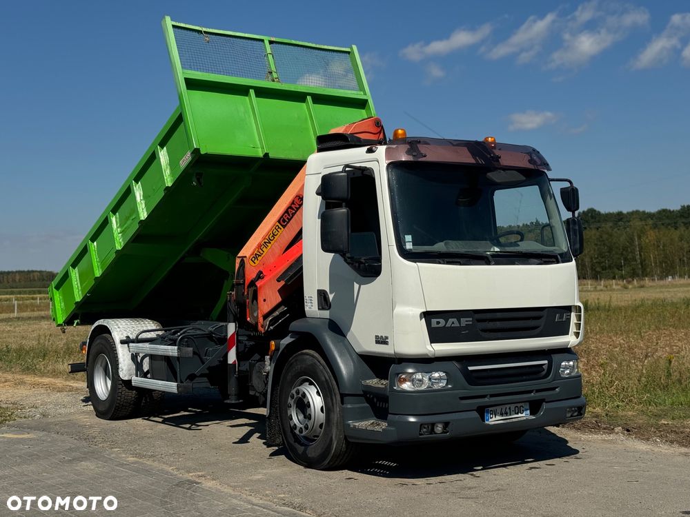 DAF LF 55 250 Wywrotka + HDS Dźwig PALFINGER PK15500 // Super Stan // Świeżo sprowadzony - 3